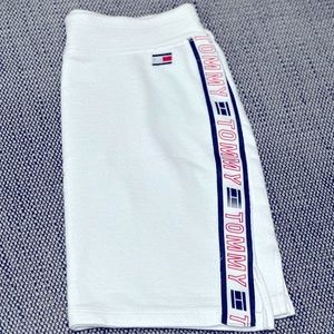Tommy Hilfiger Sport Womens Heathered Logo Skirt